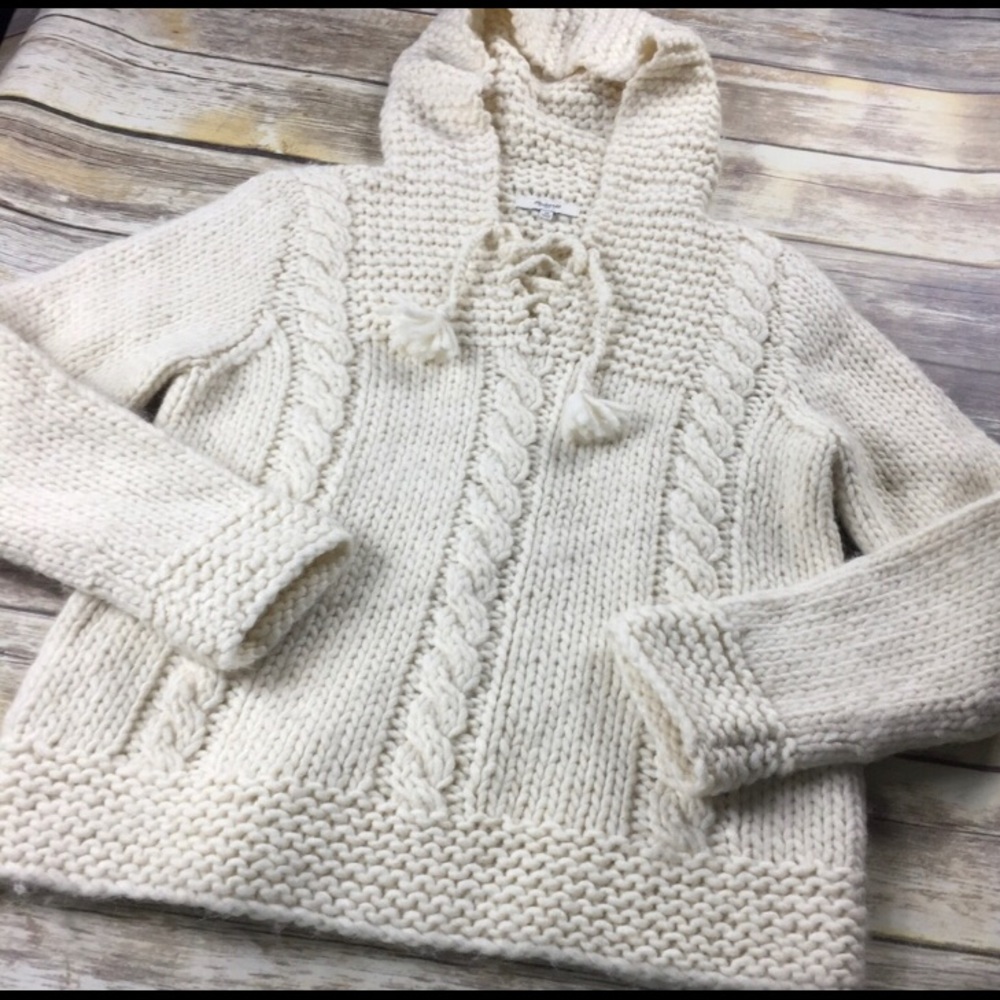 Madewell thick beige sweater
